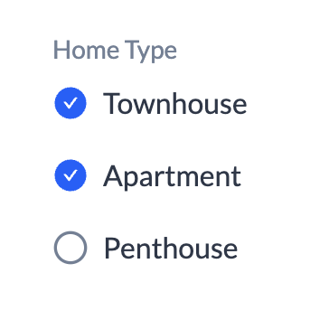 Zote Home Type Filters
